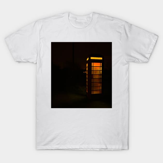 Phone Box T-Shirt by Nigdaw